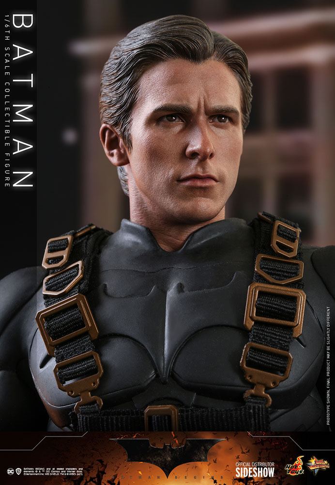 Batman Begins Movie Masterpiece Action Figure 1/6 Batman Hot Toys Exclusive 32 cm